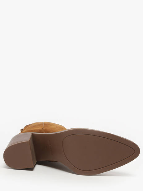 Enkellaarsjes Met Hak Uit Leder Alpe Bruin women 54511101 ander zicht 4